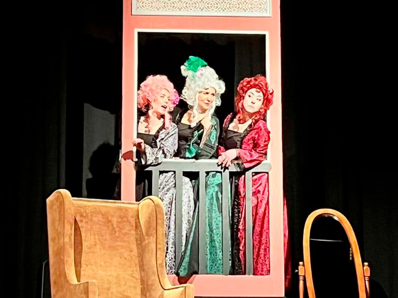 Oroel Teatro · Las harpías en Madrid